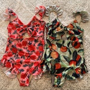 2 Joyfolie (mia joy) one-piece bathing suits